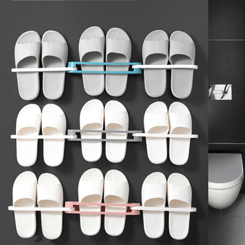 Rak Sendal Minimalis - Gantungan Tempat Sendal - Rotary Slipper Rack