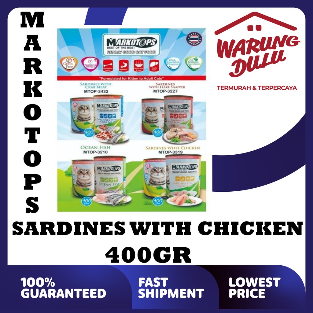 MARKOTOPS 400Gr All Varian GOAT MILK SERIES