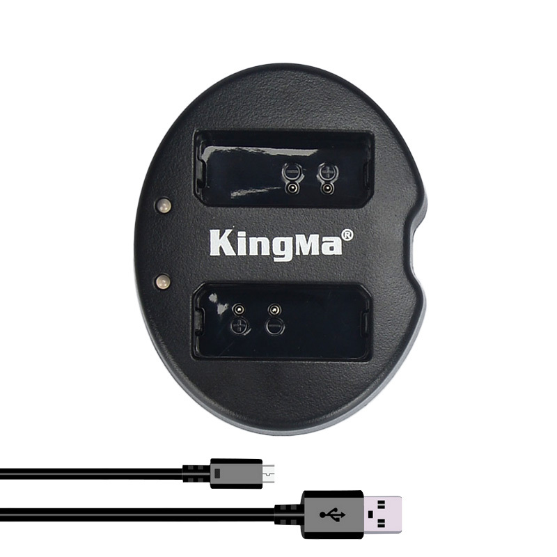 Kingma Charger Baterai 2 Slot Canon 1100D 1200D - LP-E10