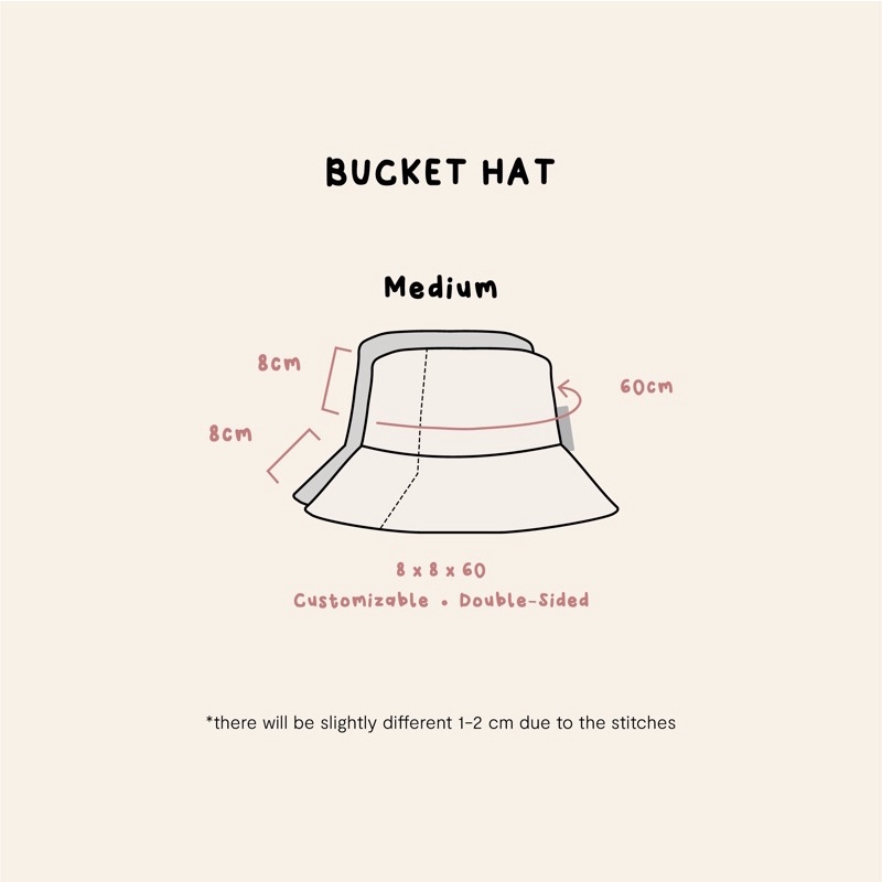 NOTTE - Reversible Bucket Hat Lilac Flower