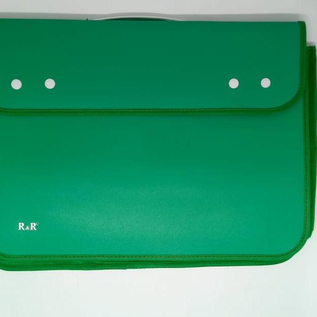 

Terbaik Map Plastik / Briefbag / School Bag 4 Kancing Jinjing dengan Gagang R&R ♠