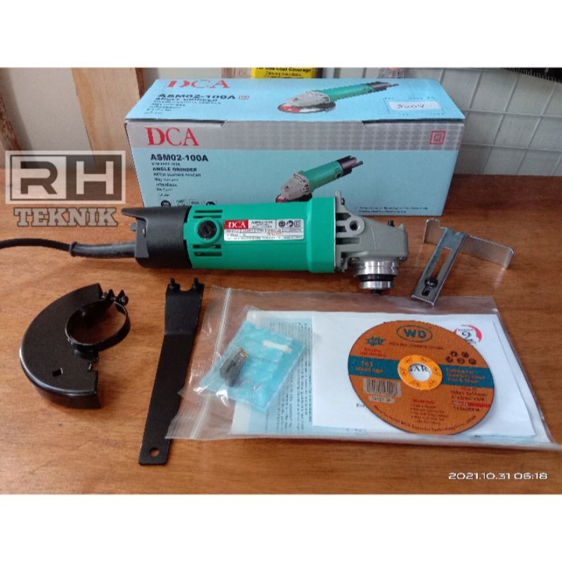 DCA ASM 02-100A GERINDA TANGAN 4INCH / GERINDA DCA