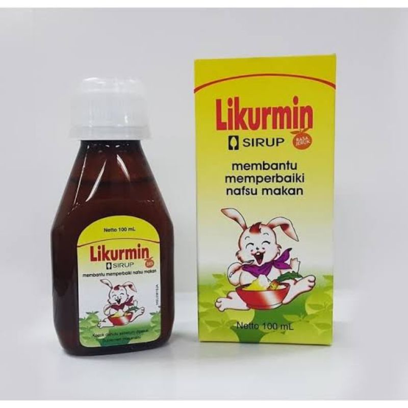 Likurmin Sirup 100 ml / Vitamin Anak / Penambah Nafsu Makan Anak