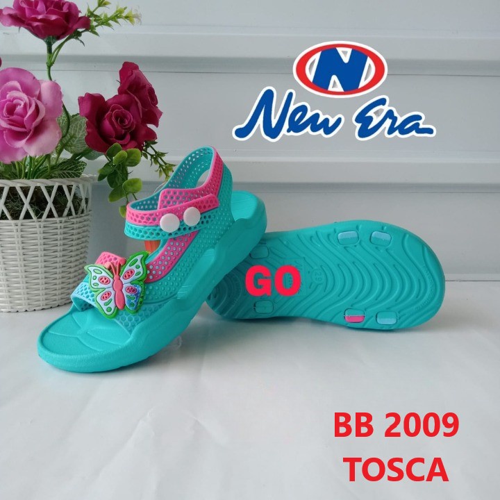 gos NEW ERA BB/KC E 2009 SANDAL SEPATU ANAK SIZE 19-24 100% ORIGINAL