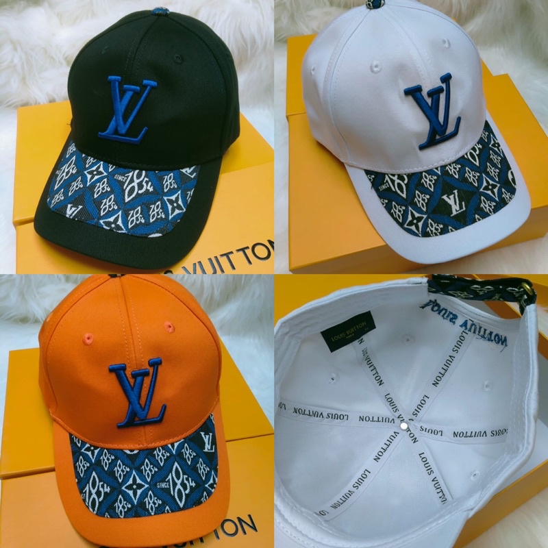 Topi louis Vuitton import free box topi lv pria dan wanita