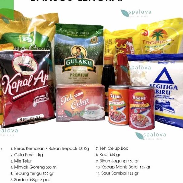 

Best Seller|SQ15|PAKET SEMBAKO BANSOS LENGKAP