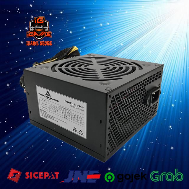 Paradox Gaming PSU 450W HEMAT MANTAFFF GAN