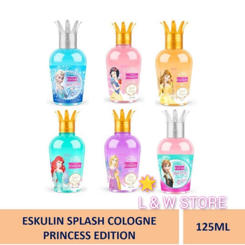 Eskulin Kids Splash Cologne 60 ml &amp; 125ml/Parfum Anak