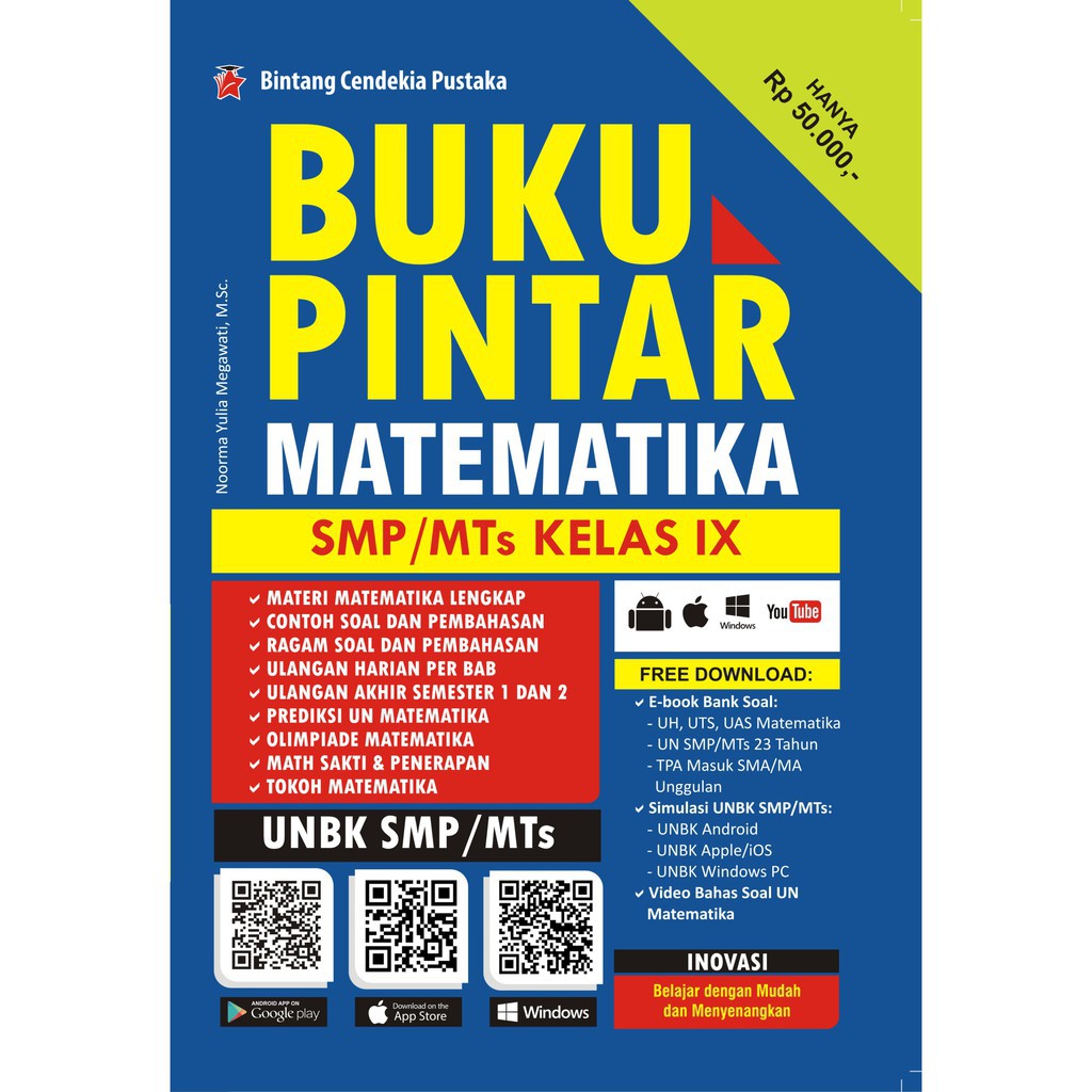 Buku Pintar Matematika Smp Mts Kelas Ix Shopee Indonesia