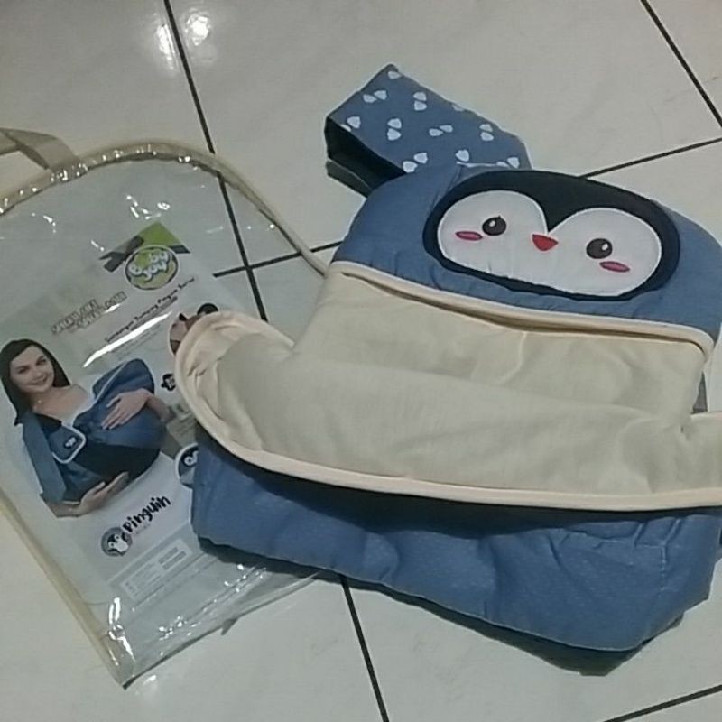 au BJG2019 GENDONGAN SAMPING SERI PENGUIN BABY JOY