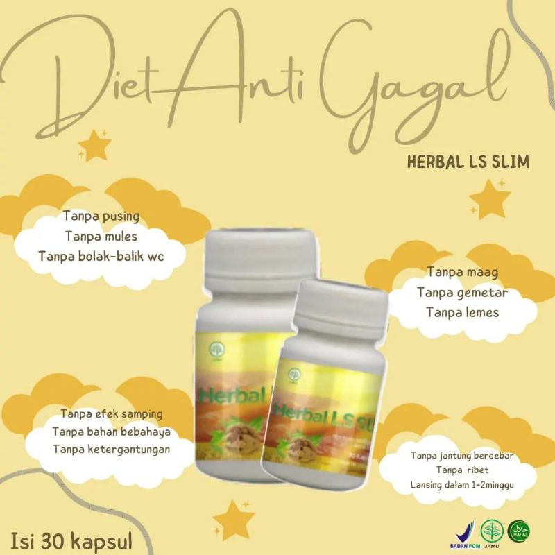 HERBAL LS SLIMMING "OBAT PELANGSING TERAMPUH" ORIGINAL ‼️