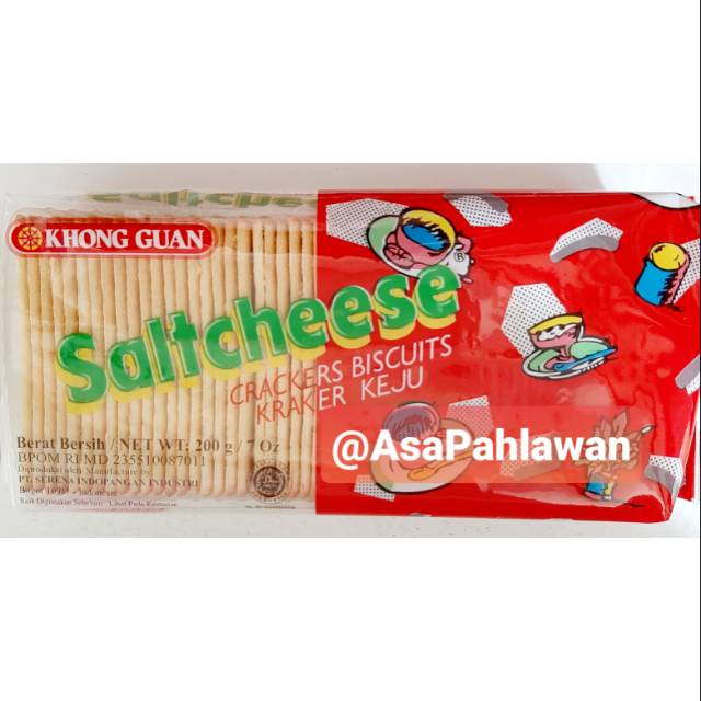 

Khong Guan Saltcheese Crackers