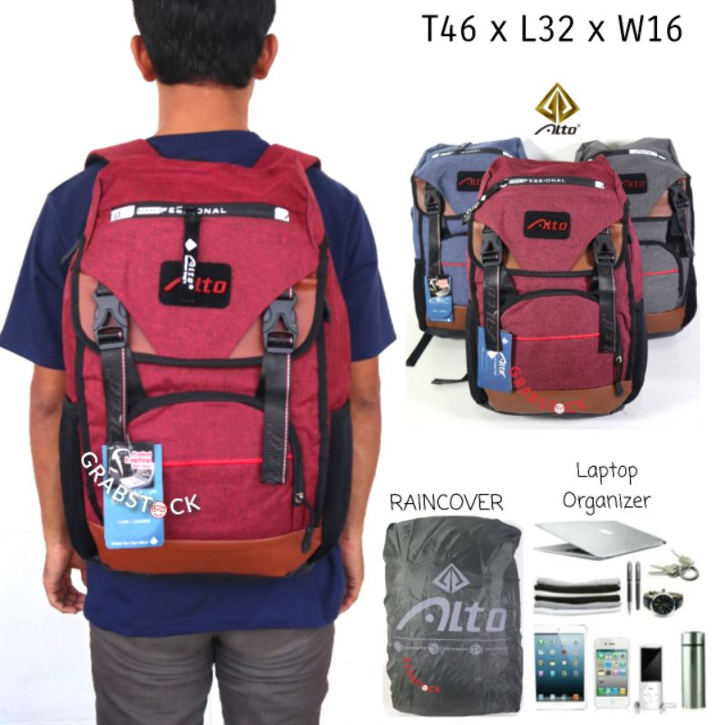 Alto Ransel Laptop Raincover Model Tutup Original Premium 851