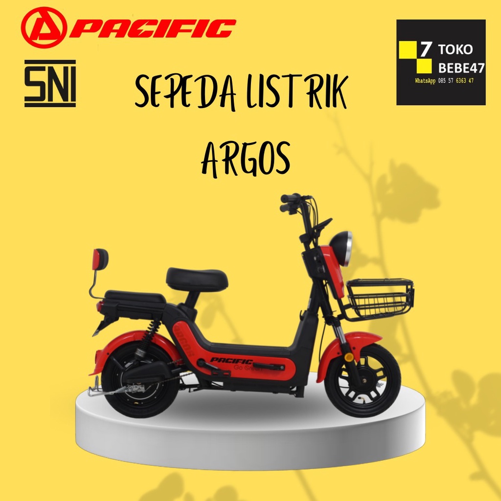 Sepeda Listrik ARGOS  by Pacific garansi