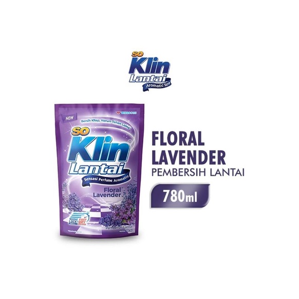SOKLIN LANTAI 780 ml- 1600 ml, WIPOL LEMON 780 ML