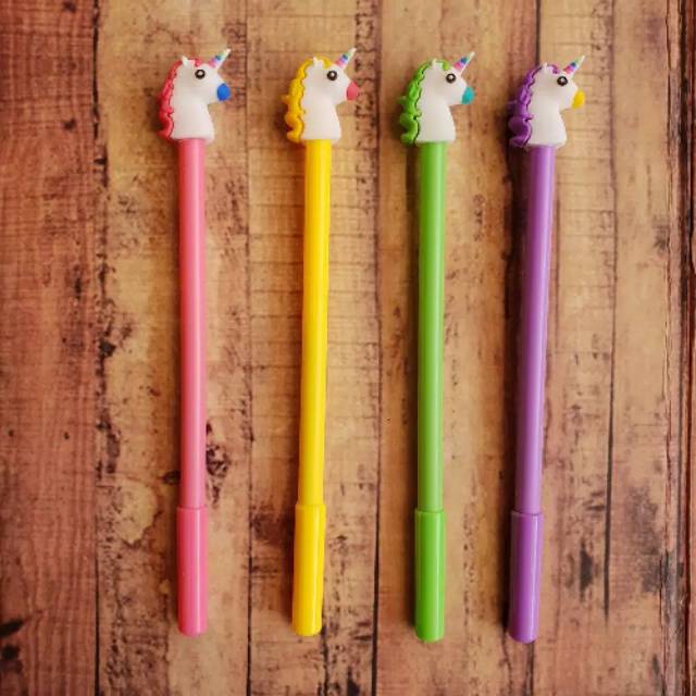 

Unicorn rainbow pen