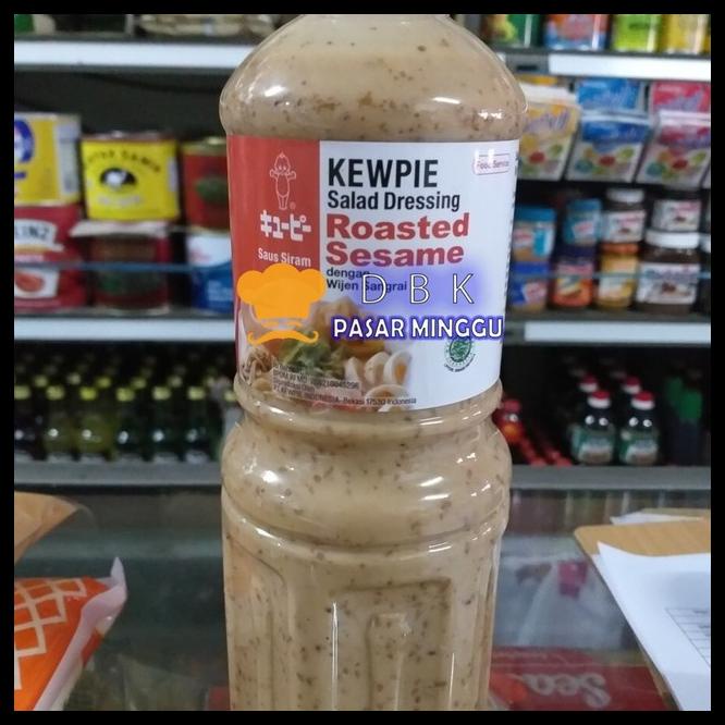 

TERBARUU!! kewpie roasted sesame salad dressing 1lt saus wijen bumbu salad SALE