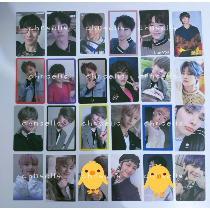 pc photocard I.N jeongin ayen stray kids mixtape i am not you who miroh yellow wood levanter go live in life official