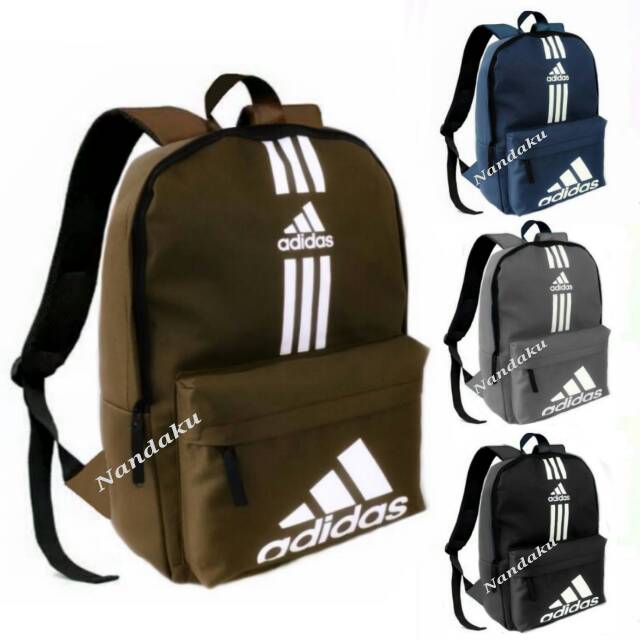 DISTRO  Ransel Canvas IAC Absolute Backpack Up to 15 inch - Tas Pria Tas Wanita Daypack - Sekolah Laptop Punggung