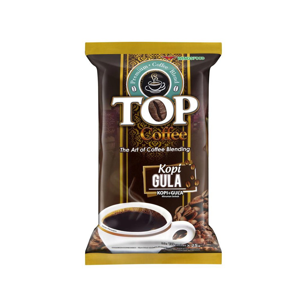 

TOP Kopi Gula 2in1 (10's)