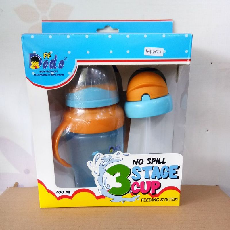 DODO NO SPILL 3 STAGE CUP 200ML DDC010