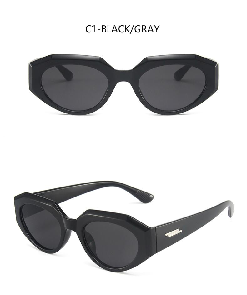 2021 fashion small frame cat eye European and American ins trend men and women sunglasses