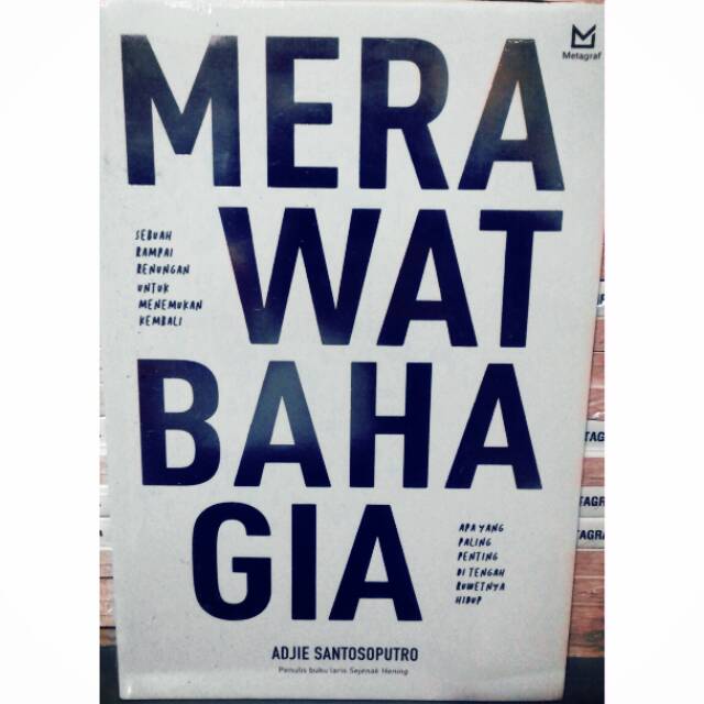 Buku Merawat bahagia