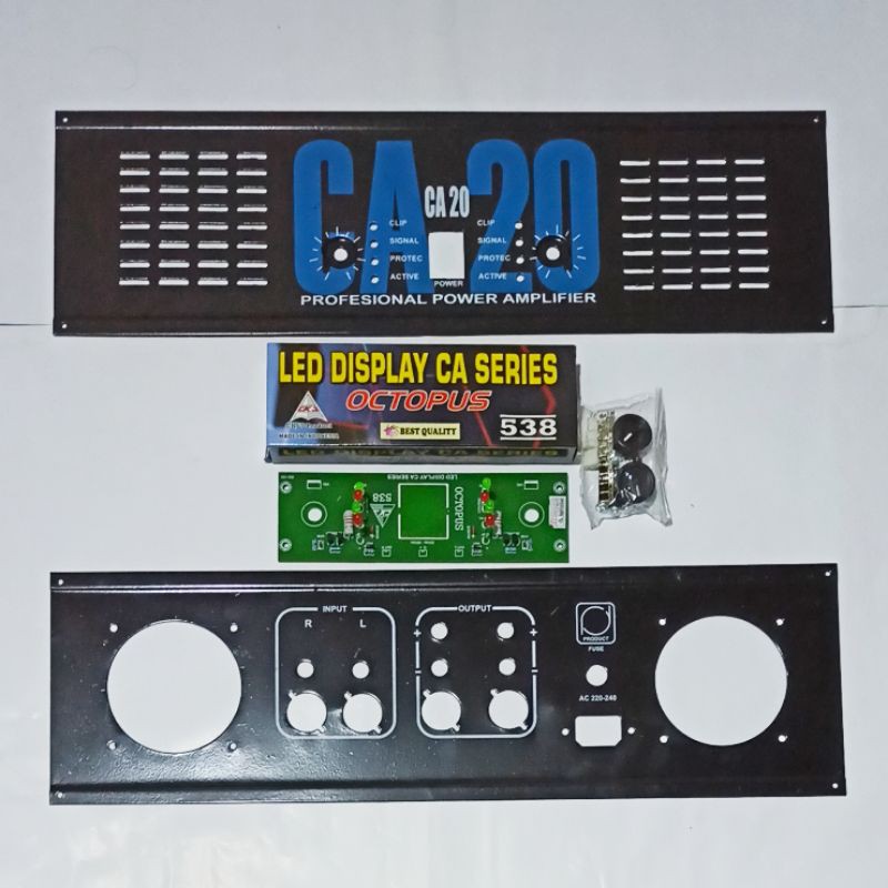 Plat Panel Depan Belakang CA20 Plus Kit LED Display Octopus