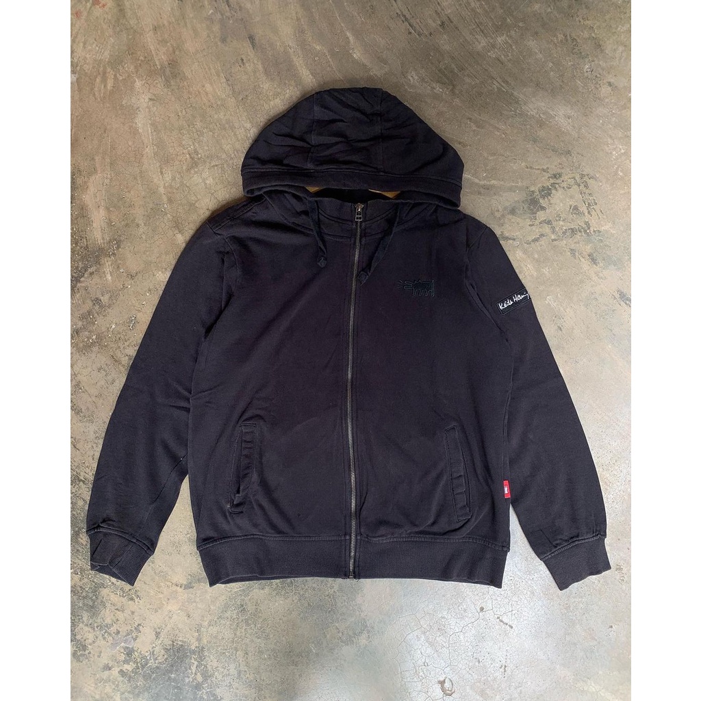 Keith Haring Zip Hoodie Second Original