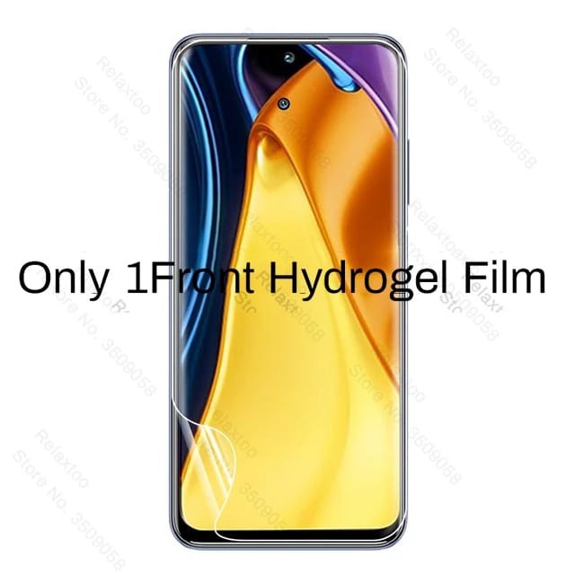 POCO M3 PRO 5G / NOTE 10 5G HYDROGEL 3IN1 FRONT &amp; BACK &amp; CAMERA GLASS