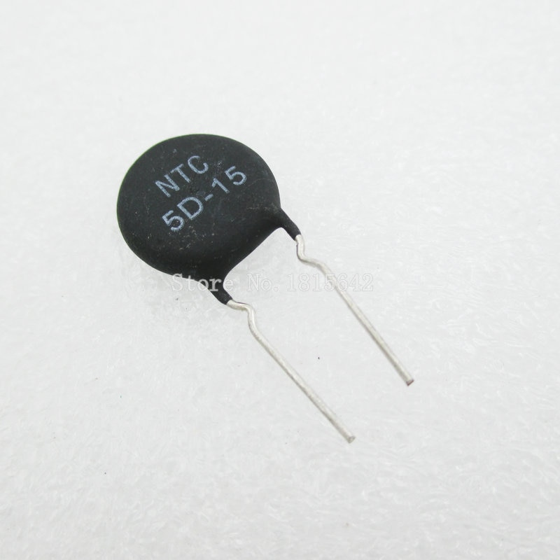 10pcs / Lot Ntc Resistor Termal Ntc 5d-15 5d15