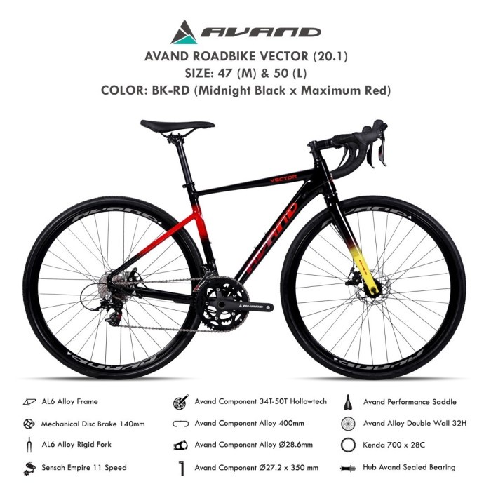 Roadbike Avand Vector 11Speed