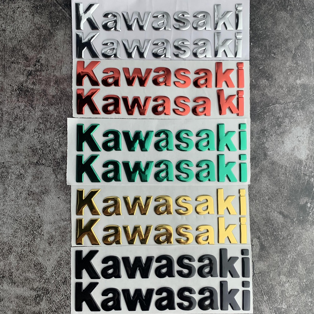 Stiker 3d Motif Ninja Kawasaki Untuk Motor