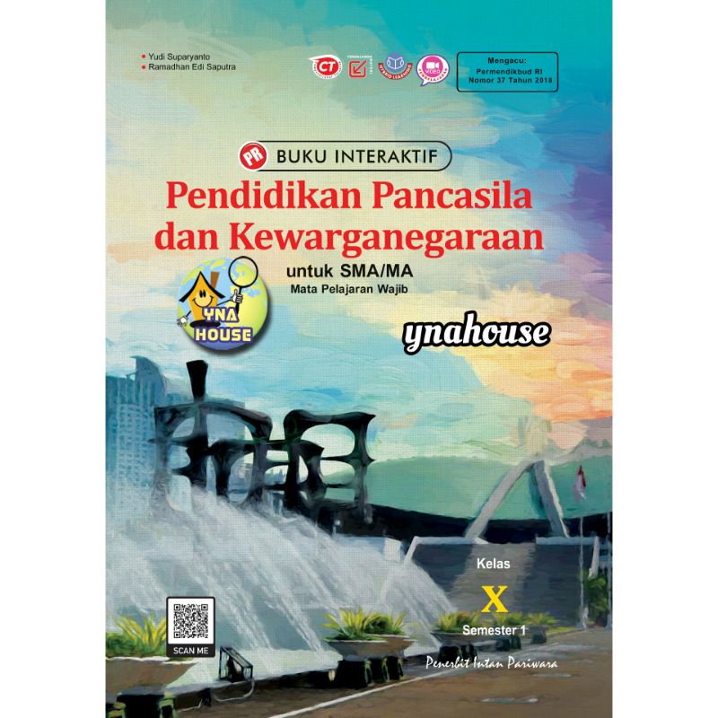 Buku PR PKN SMA/MA Kelas X/10 Semester 1 Intan Pariwara