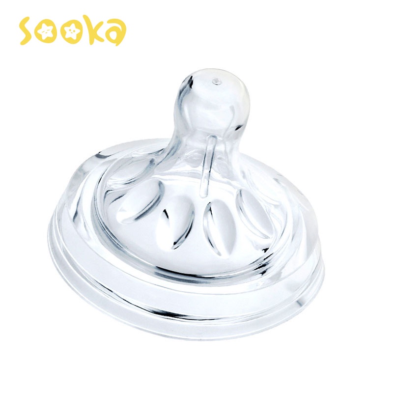 Sooka Dot Avent Classic+ wide neck 0m+ 1m+ 3m+ 6m+ size lubang 1 2 3 4 classic plus nipple teat ecer NO BPA SK-ECB1055