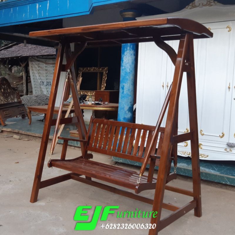 Ayunan minimalis Kayu jati jepara Ayunan Dewasa kayu jati jepara