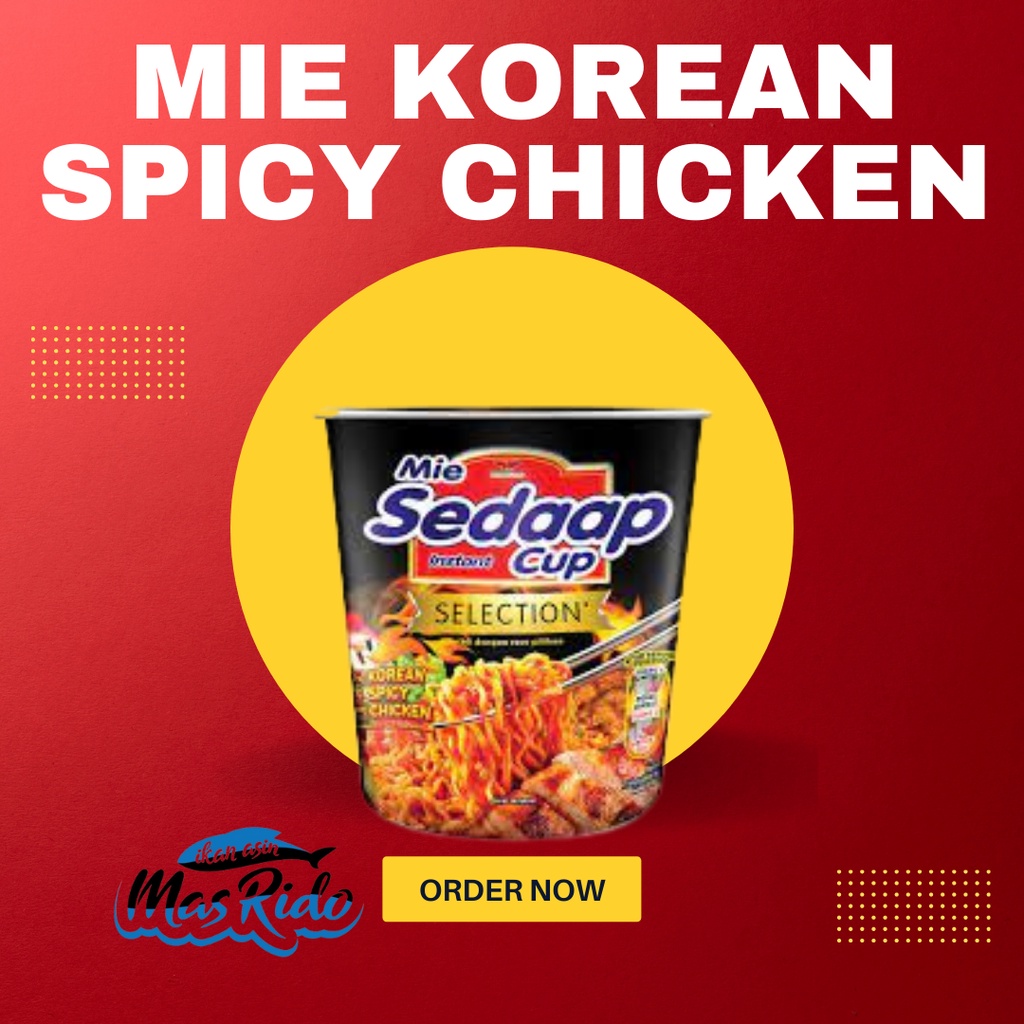 

Sedaap Mie Cup Korean Spicy 81 Gr