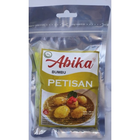 

ABIKA BUMBU MASAK INSTAN PETISAN 200GR