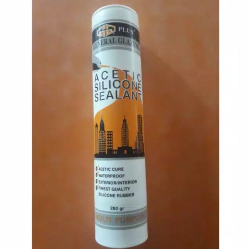 

Lem kaca / Lem Silicone / Silicone asam dan netral merk GG