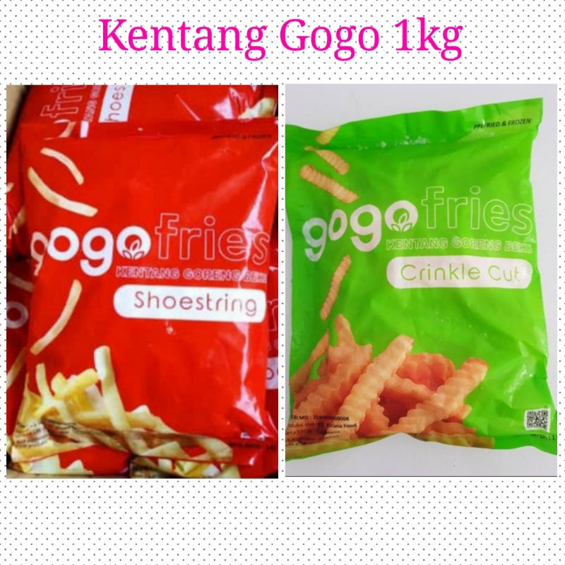 

Kentang Goreng GOGO 1kg