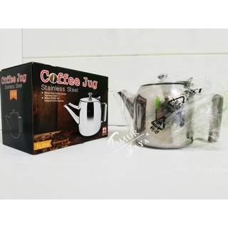 MASPION Teko Coffee Jug C 19 - Teko tempat  Kopi / Susu Stainless Steel 1 Liter