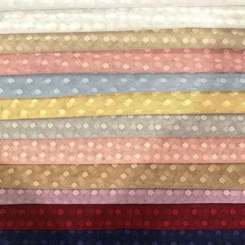 Kain Tile Dot Tulle Dot Dotty Premium Meteran