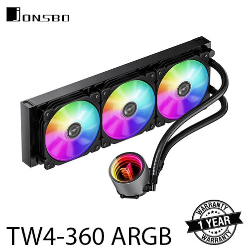 JONSBO TW4-360 ARGB Shadow Liquid Cooling CPU AIO