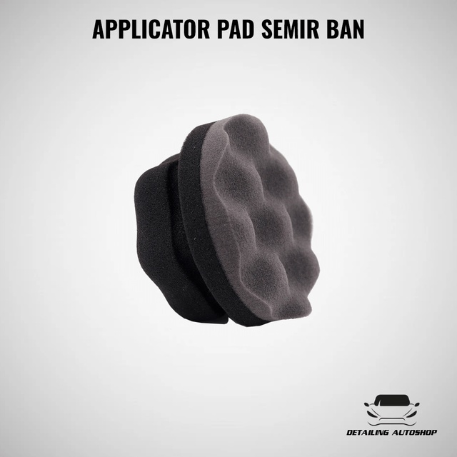 Hexagon Tire Applicator Pad / Semir Ban