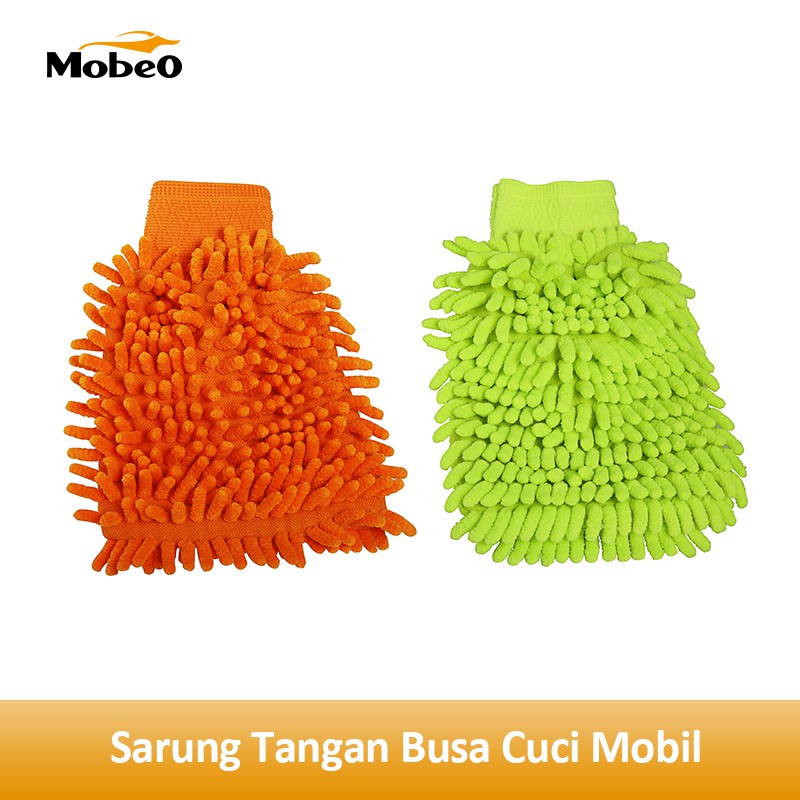 

Mobeo Sarung Tangan Busa (Car Sponge Glove) untuk Cuci Mobil