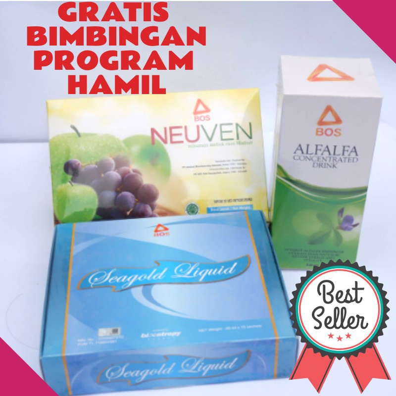 Paket Neuven Alfalfa dan Seagold Original Produk Promil PT BOS