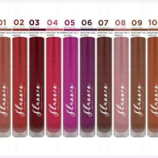 Lipstik Shannen Shopee Indonesia Lipstik shannen semua warna