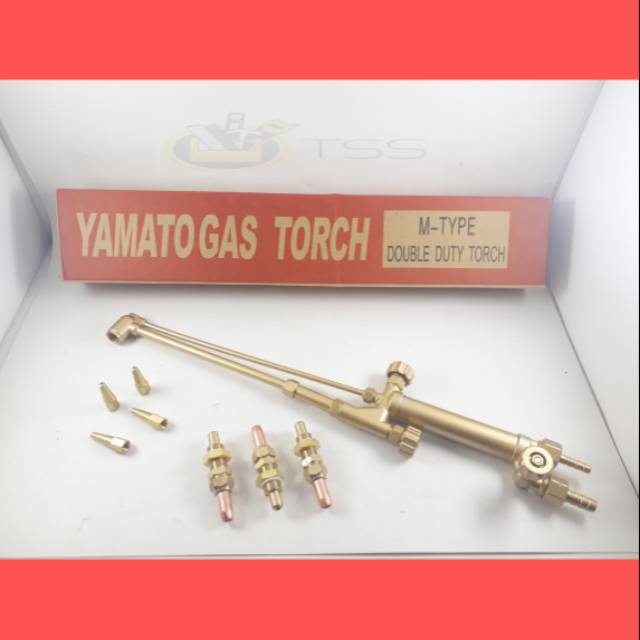 YAMATO Gas Torch Blender Las Potong LPG Type M Gas Torch Double Duty Torch Las