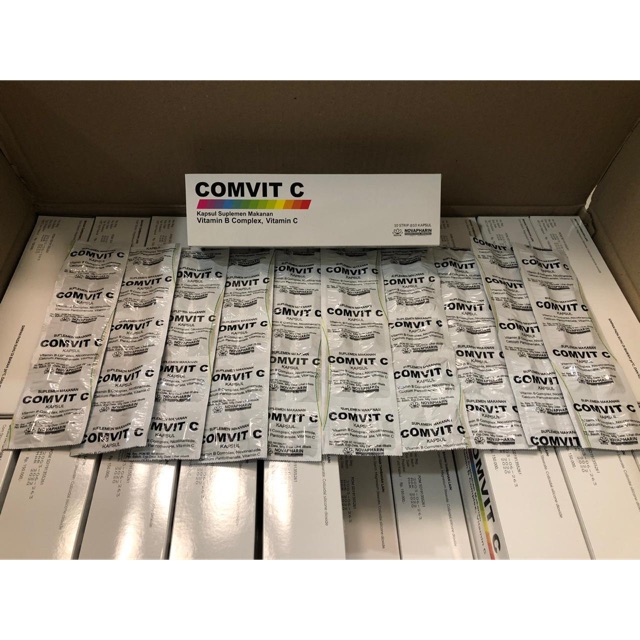 Comvit C vitamin C + vit b complex isi 100 tablet