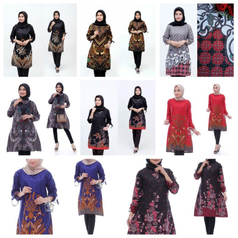 #bayardirumah Tunik Batik Terbaru M -xxl